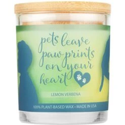 Pet House Lemon & Verbena Natural Plant-Based Wax Candle