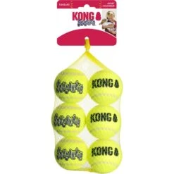 KONG SqueakAir Balls Packs Dog Toy, Medium, 6 Count -PetSafe Kong Shop 150514 PT7. AC SS1800 V1605844027