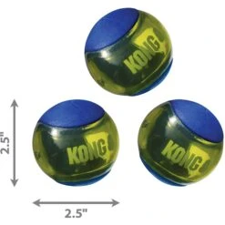 KONG Squeezz Action Ball Dog Toy -PetSafe Kong Shop 151193 PT2. AC SS1800 V1603133907