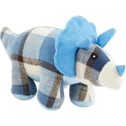 Multipet Plaidosaurus Squeaky Plush Dog Toy, Character Varies -PetSafe Kong Shop 151619 PT4. AC SS1800 V1545254478