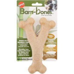 Ethical Pet Bam-bones Wishbone Chicken Tough Dog Chew Toy 6 Ethical Pet Bam-bones Wishbone Chicken Tough Dog Chew Toy -PetSafe Kong Shop 152212 PT7. AC SS1800 V1545255488