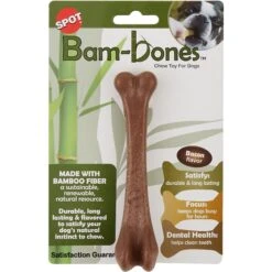 Ethical Pet Bam-bones Bone Bacon Tough Dog Chew Toy -PetSafe Kong Shop 152220 PT7. AC SS1800 V1545255753