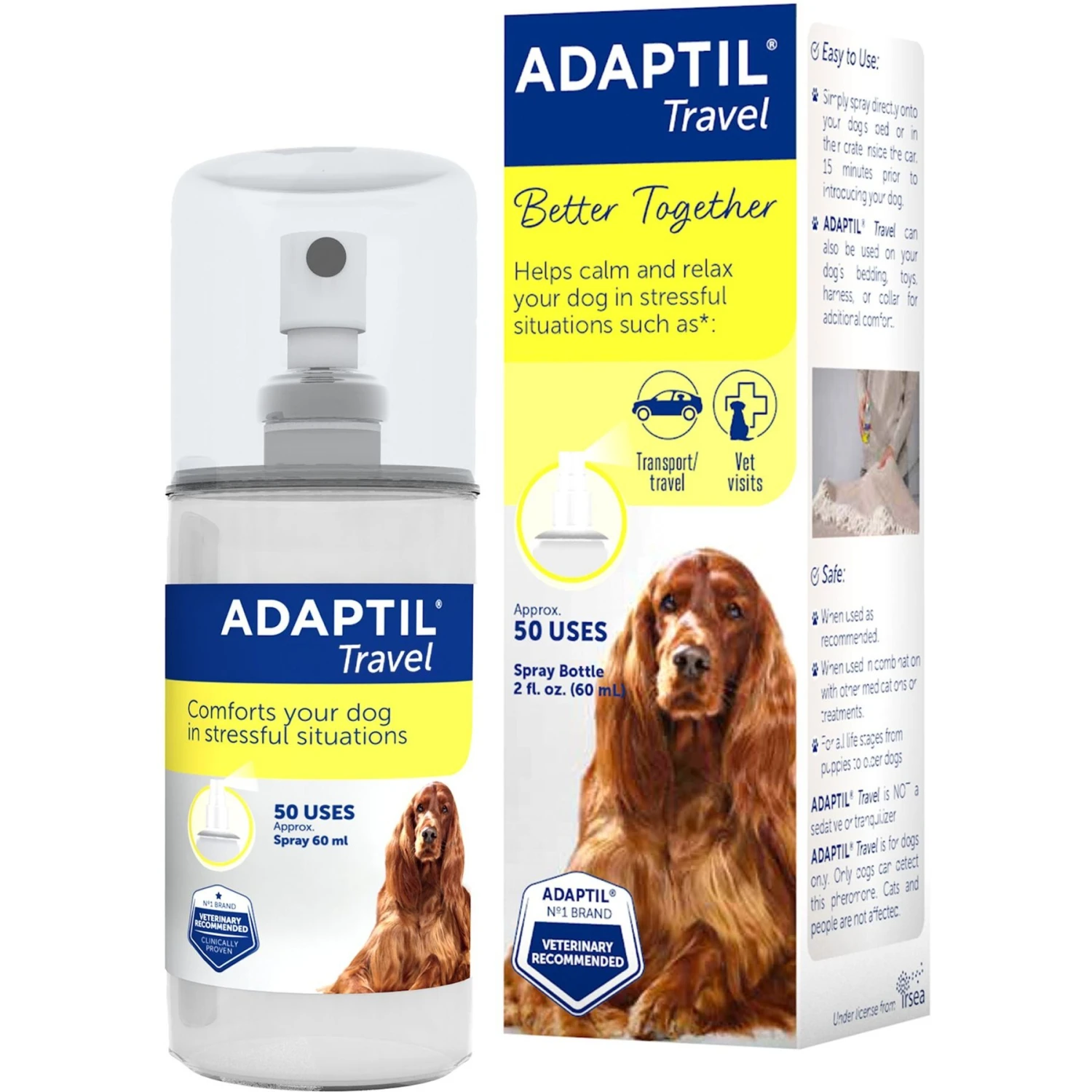 Adaptil Travel Calming Spray For Dogs 1 Adaptil Travel Calming Spray For Dogs