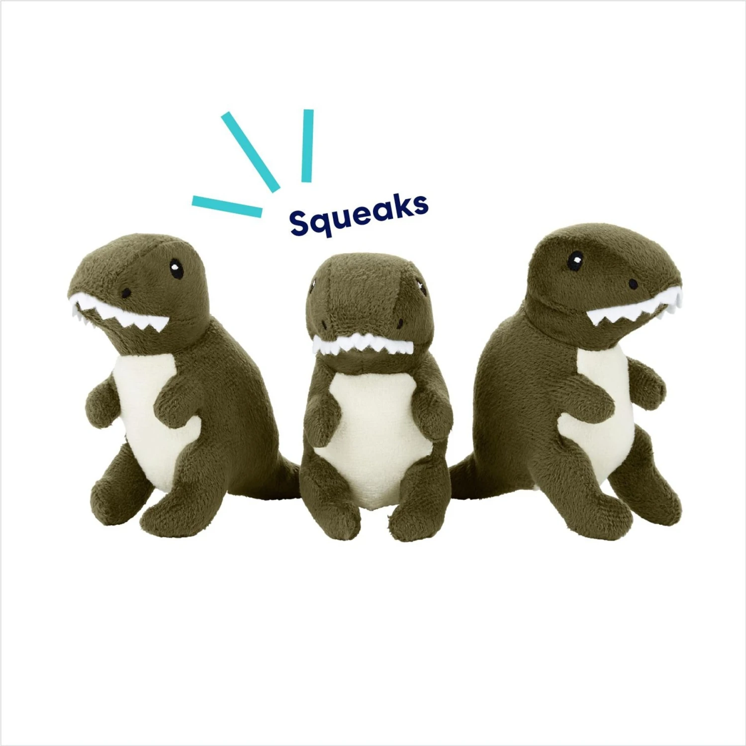 Frisco Volcano Hide & Seek Puzzle Plush Squeaky Dog Toy Refills, 3 Count 3 Frisco Volcano Hide & Seek Puzzle Plush Squeaky Dog Toy Refills, 3 Count - Image 3