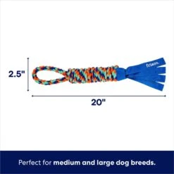 Frisco Rope With Handle & Tassels Dog Toy -PetSafe Kong Shop 152840 PT1. AC SS1800 V1686579212