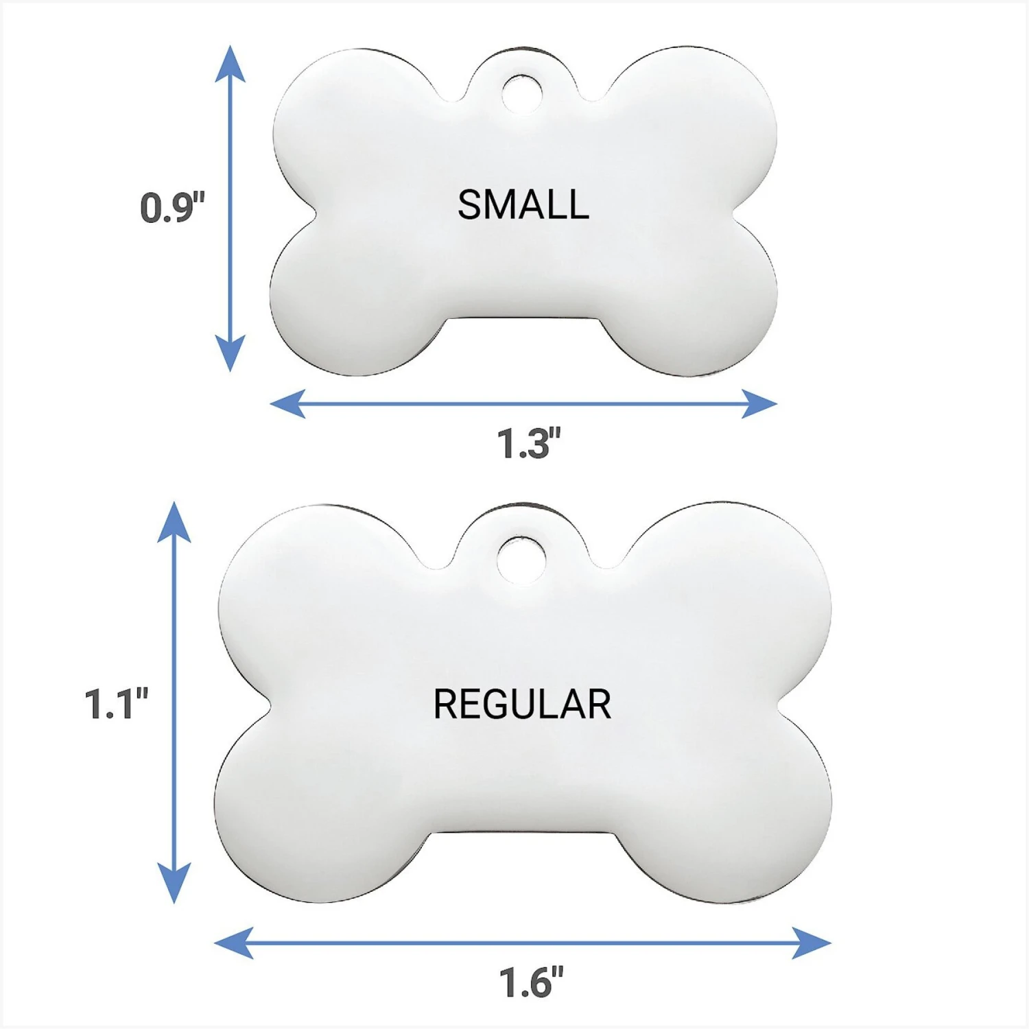 Frisco Personalized Dog ID Tag, Bone 7 Frisco Personalized Dog ID Tag, Bone - Image 7