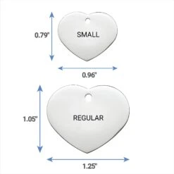 Frisco Personalized Dog & Cat ID Tag, Heart -PetSafe Kong Shop 153006 PT6. AC SS1800 V1541090218