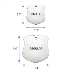 Frisco Stainless Steel Personalized Dog & Cat ID Tag, Badge -PetSafe Kong Shop 153009 PT6. AC SS1800 V1541783440