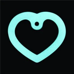 GoTags Stainless Steel Personalized Dog Tag With Silencer, Heart, Regular -PetSafe Kong Shop 153027 PT4. AC SS1800 V1540831023