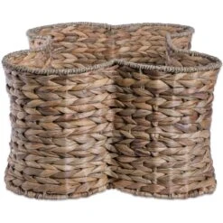 Bone Dry Bone-Shaped Hyacinth Storage Basket -PetSafe Kong Shop 153988 PT5. AC SS1800 V1539700712