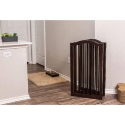 Internet's Best Traditional Arch Pet Gate, Espresso -PetSafe Kong Shop 154373 PT2. AC SS1800 V1540502025