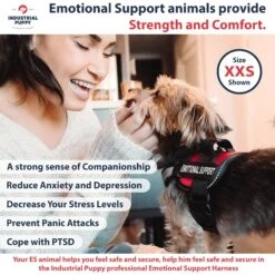 Industrial Puppy Emotional Support Animal ESA Reflective Dog Harness -PetSafe Kong Shop 155403 PT2. AC SS1800 V1670621277