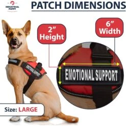 Industrial Puppy Emotional Support Dog Patches 9 Industrial Puppy Emotional Support Dog Patches -PetSafe Kong Shop 155417 PT2. AC SS1800 V1671807489