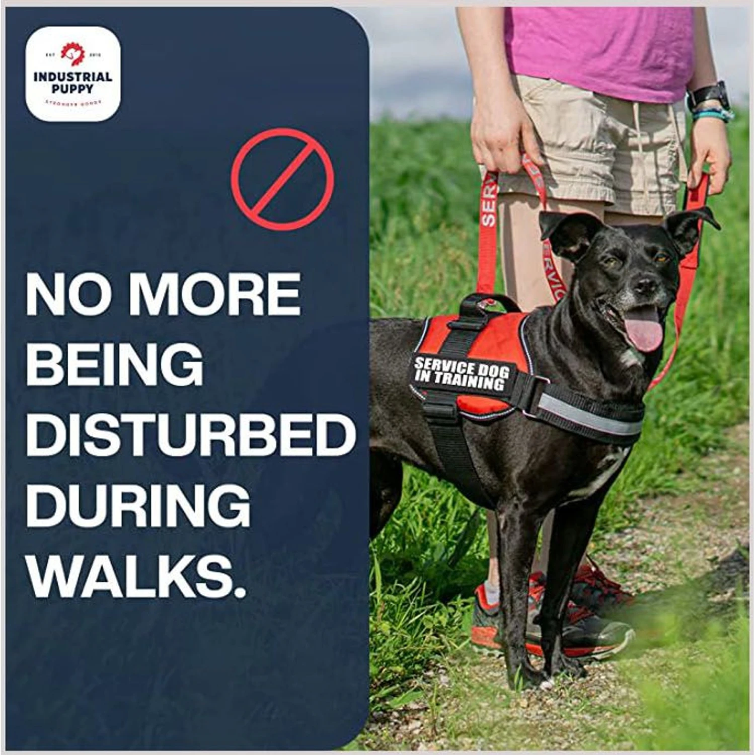 Industrial Puppy Emotional Support Dog Patches 7 Industrial Puppy Emotional Support Dog Patches - Image 7