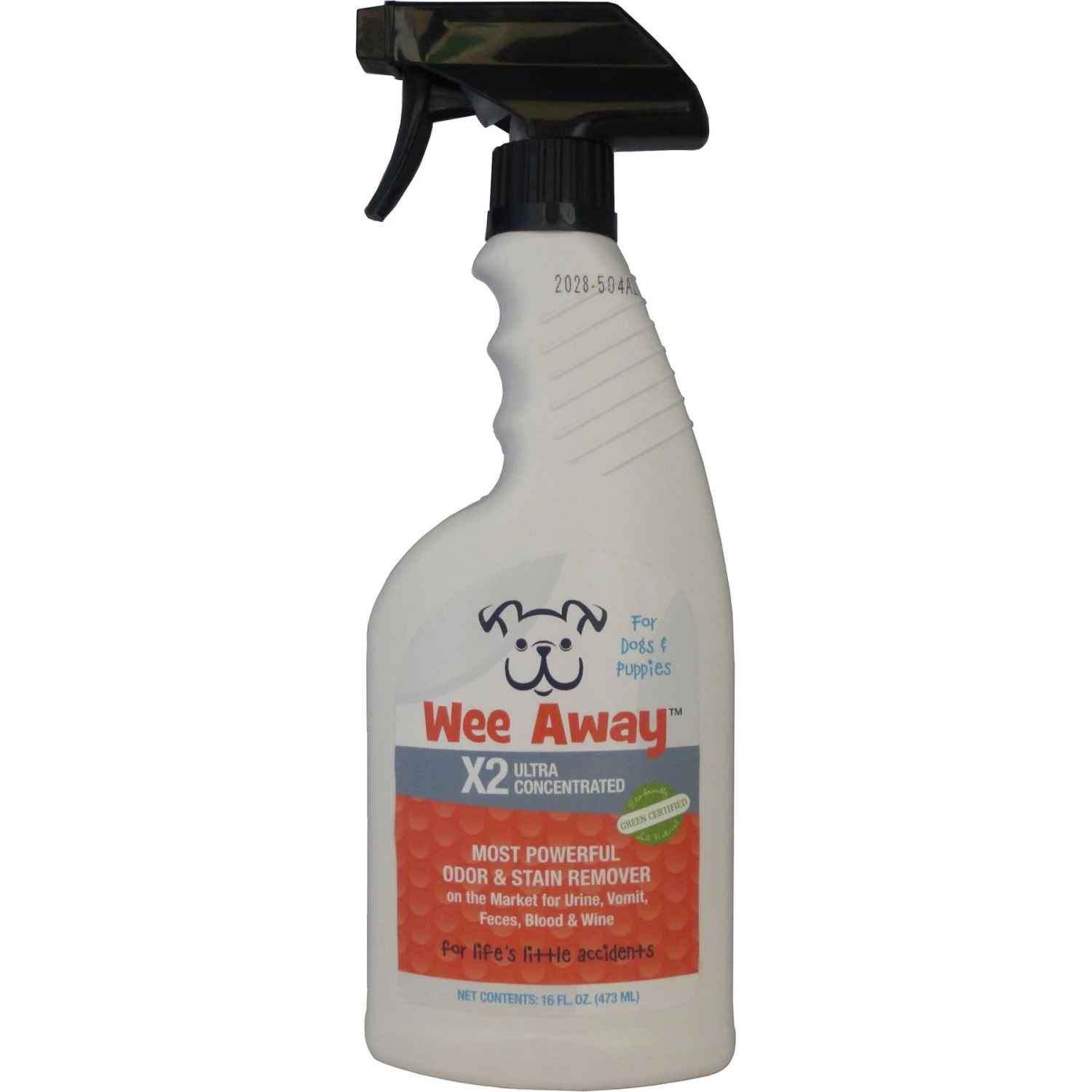Wee Away X2 Ultra Concentrated Odor & Stain Remover For Dogs & Puppies 1 Wee Away X2 Ultra Concentrated Odor & Stain Remover For Dogs & Puppies