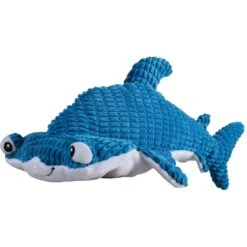 Snuggle Puppy Tender-Tuffs Hammerhead Shark Tough Squeaky Dog Toy
