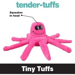 Snuggle Puppy Tender-Tuffs Tiny Octopus Dog Toy -PetSafe Kong Shop 155706 PT2. AC SS1800 V1667518021