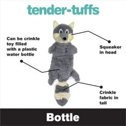 Snuggle Puppy Tender-Tuffs Fox Tough Squeaky Dog Bottle Fill Toy 8 Snuggle Puppy Tender-Tuffs Fox Tough Squeaky Dog Bottle Fill Toy -PetSafe Kong Shop 155730 PT2. AC SS1800 V1667519233