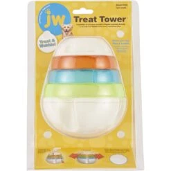 JW Pet Treat Tower Dog Toy -PetSafe Kong Shop 156362 PT7. AC SS1800 V1558557880