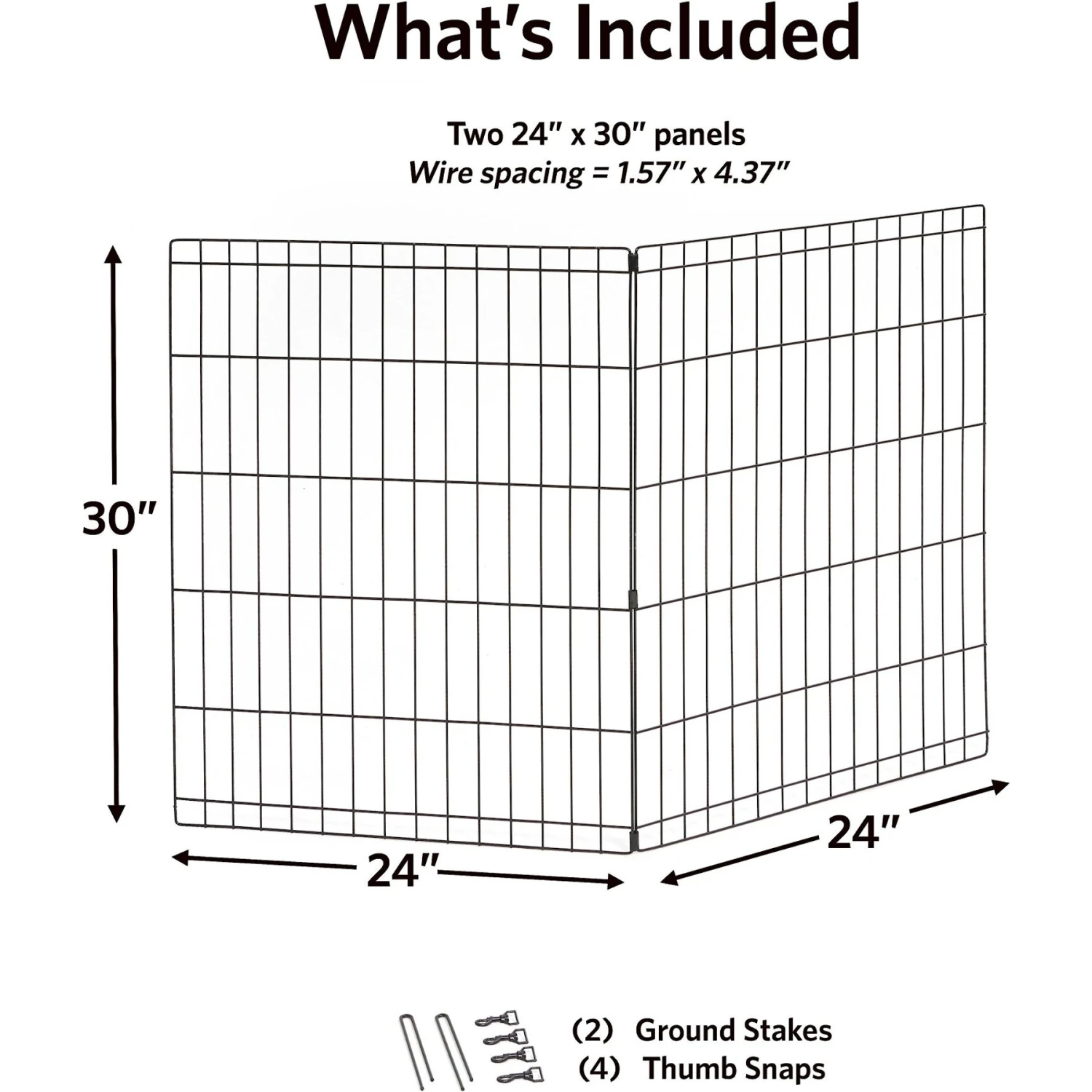 MidWest Universal Playpen Extension Kit, 2-Panels 3 MidWest Universal Playpen Extension Kit, 2-Panels - Image 3