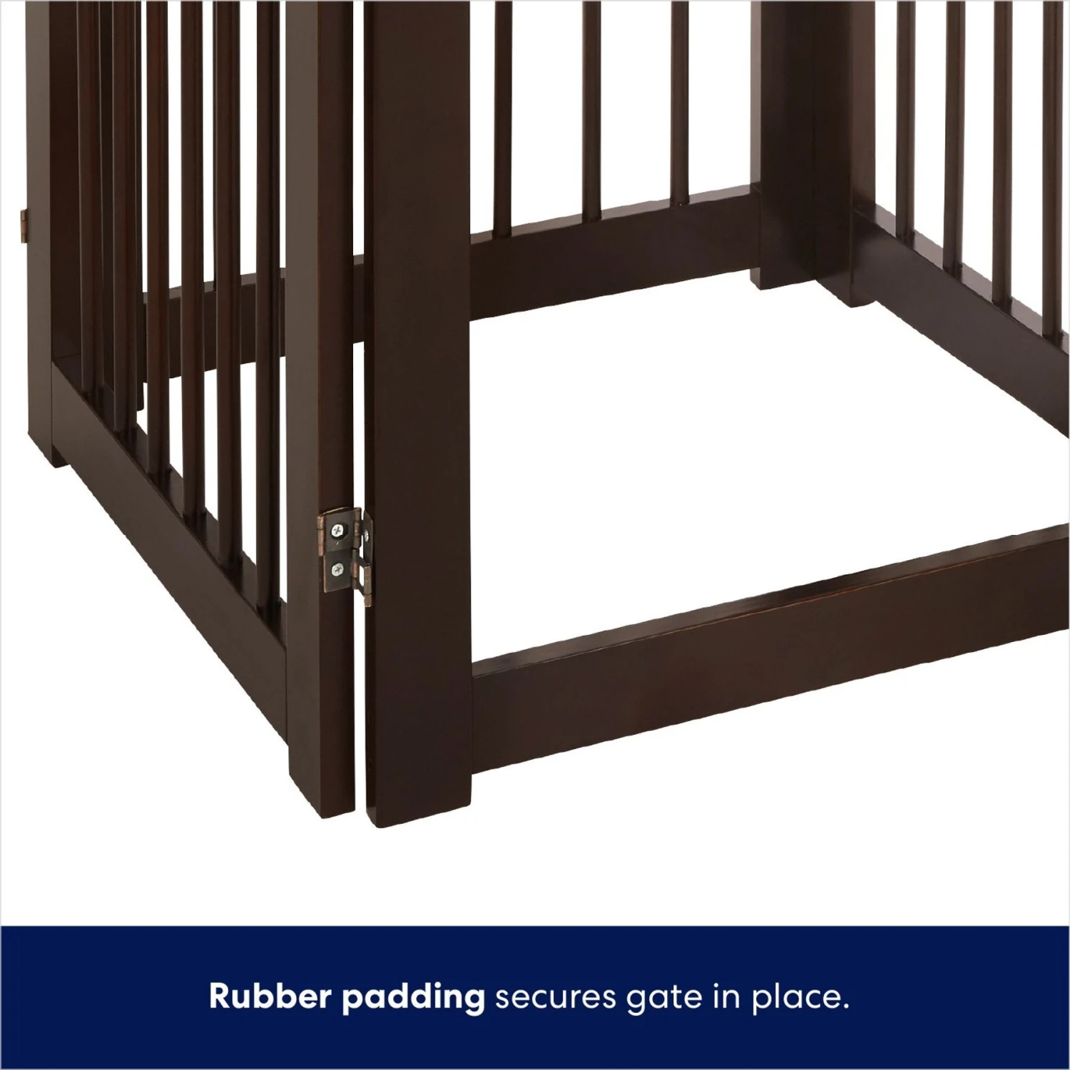 Frisco Deluxe Configurable 4-Panel Wood Dog Gate 7 Frisco Deluxe Configurable 4-Panel Wood Dog Gate - Image 7