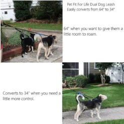 Pet Fit For Life Dual Dog Leash With Bowl -PetSafe Kong Shop 159024 PT7. AC SS1800 V1552502540