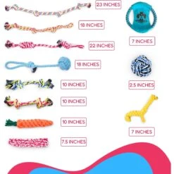 Pacific Pups Rescue Assorted Rope Dog Toys -PetSafe Kong Shop 159359 PT4. AC SS1800 V1701983220