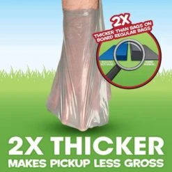 Bags On Board Hand Armor Extra Thick Pick-Up Bags -PetSafe Kong Shop 159777 PT3. AC SS1800 V1552668143