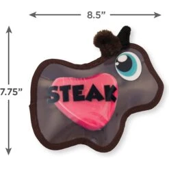 Outward Hound Squeak-Seez Cow Plush Dog Toy -PetSafe Kong Shop 162048 PT5. AC SS1800 V1636498580