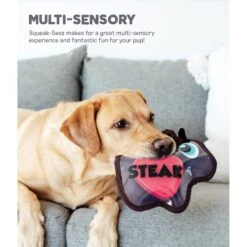 Outward Hound Squeak-Seez Cow Plush Dog Toy -PetSafe Kong Shop 162048 PT7. AC SS1800 V1590005359