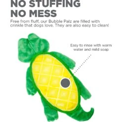 Outward Hound Bubble Matz Gator Squeaky Plush Dog Toy -PetSafe Kong Shop 162056 PT3. AC SS1800 V1636503107