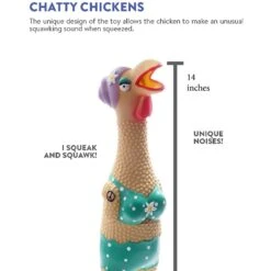 Charming Pet Squawkers Grandma Hippie Chick Squeaky Latex Dog Toy 11 Charming Pet Squawkers Grandma Hippie Chick Squeaky Latex Dog Toy -PetSafe Kong Shop 162073 PT5. AC SS1800 V1594676480