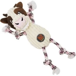Charming Pet Ranch Roperz Cow Squeaky Plush Dog Toy -PetSafe Kong Shop 162116 PT2. AC SS1800 V1594670540