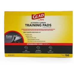 Glad For Pets Activated Carbon Dog Training Pads, 23" X 23" 11 Glad For Pets Activated Carbon Dog Training Pads, 23" X 23" -PetSafe Kong Shop 162998 PT2. AC SS1800 V1678300302