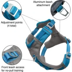 Kurgo Journey Air Polyester Reflective No Pull Dog Harness -PetSafe Kong Shop 163900 PT5. AC SS1800 V1600730483
