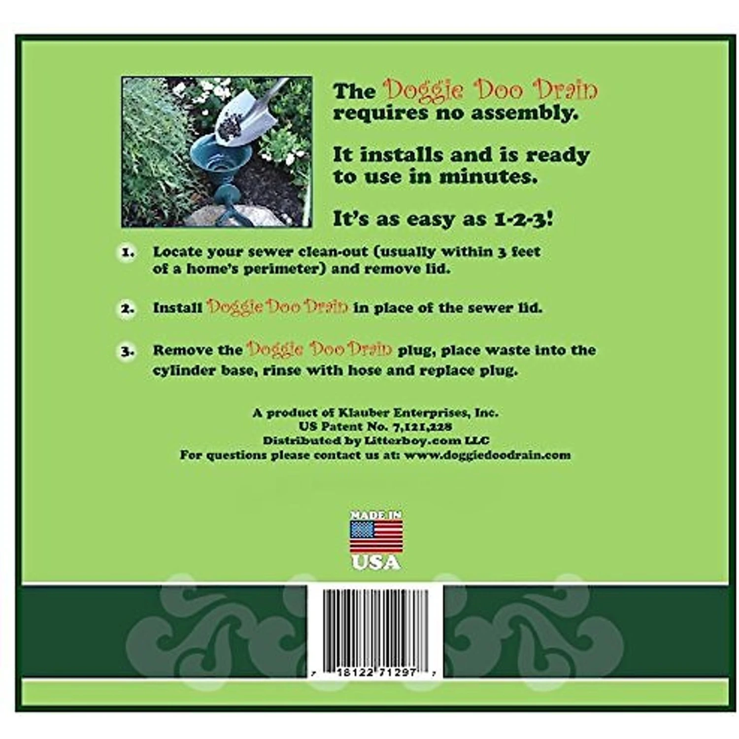 Doggie Doo Drain Pet Waste Removal 5 Doggie Doo Drain Pet Waste Removal - Image 5