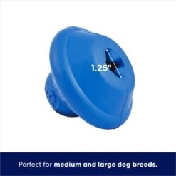 Frisco Flying Saucer Rubber Treat Dispenser Dog Toy -PetSafe Kong Shop 164757 PT2. AC SS1800 V1686579204
