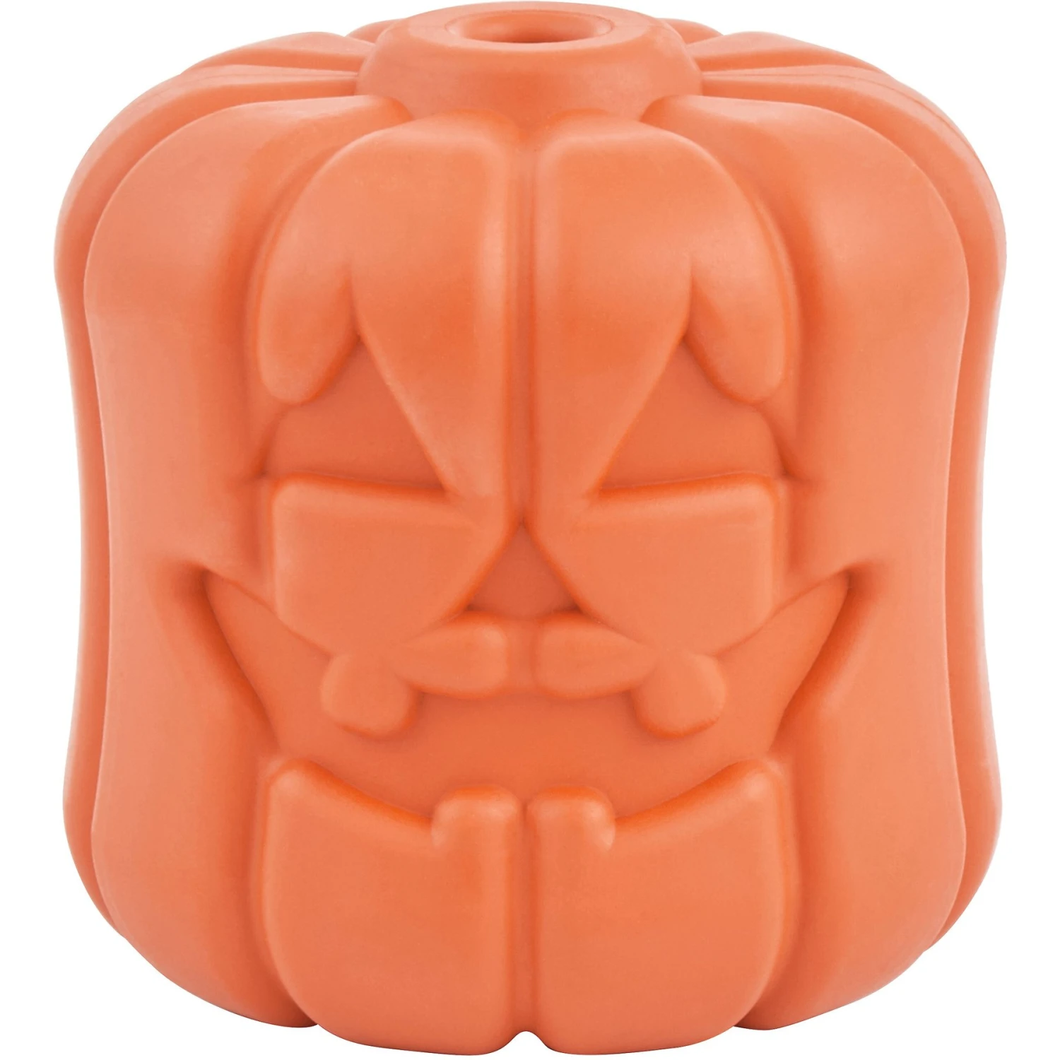 Frisco Halloween Pumpkin Rubber Treat Dispenser Dog Toy, Medium/Large 1 Frisco Halloween Pumpkin Rubber Treat Dispenser Dog Toy, Medium/Large