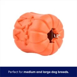 Frisco Halloween Pumpkin Rubber Treat Dispenser Dog Toy, Medium/Large 9 Frisco Halloween Pumpkin Rubber Treat Dispenser Dog Toy, Medium/Large -PetSafe Kong Shop 164763 PT2. AC SS1800 V1689878018