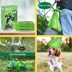 PET N PET Tie Handle Dog Poop Bags -PetSafe Kong Shop 169778 PT4. AC SS1800 V1689357643