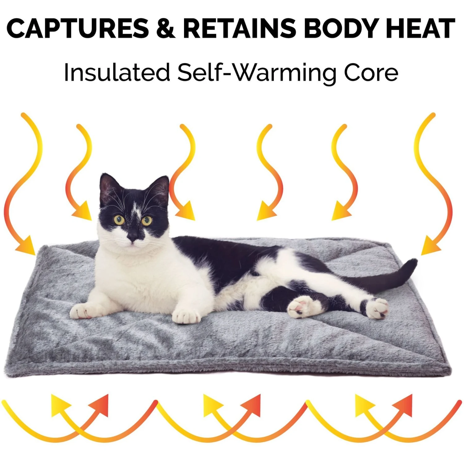 FurHaven ThermaNAP Faux Fur Self-Warming Dog & Cat Mat 5 FurHaven ThermaNAP Faux Fur Self-Warming Dog & Cat Mat - Image 5