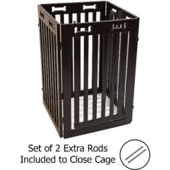 Arf Pets Free-Standing Walk-Through Wood Dog & Cat Gate -PetSafe Kong Shop 173275 PT4. AC SS1800 V1566240828