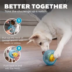 Planet Dog Orbee-Tuff Nooks Treat Dispensing Tough Dog Chew Toy -PetSafe Kong Shop 173752 PT4. AC SS1800 V1646793231