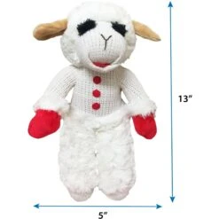 Multipet Standing Lamb Chop Squeaky Plush Dog Toy -PetSafe Kong Shop 174142 PT1. AC SS1800 V1689629839