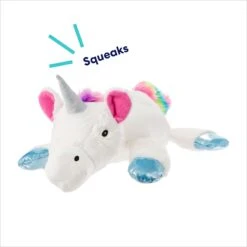 Frisco Unicorn Plush Squeaky Dog Toy -PetSafe Kong Shop 174691 PT2. AC SS1800 V1695670998