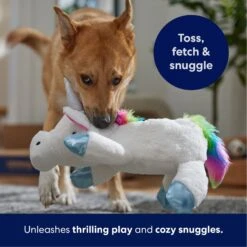 Frisco Unicorn Plush Squeaky Dog Toy -PetSafe Kong Shop 174691 PT4. AC SS1800 V1695670746