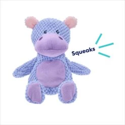 Frisco Hippo Textured Plush Squeaky Dog Toy 8 Frisco Hippo Textured Plush Squeaky Dog Toy -PetSafe Kong Shop 174697 PT2. AC SS1800 V1695659158