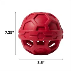 JW Pet Treat N Squeak Ball Treat Dispensing Dog Toy -PetSafe Kong Shop 175111 PT1. AC SS1800 V1703709048
