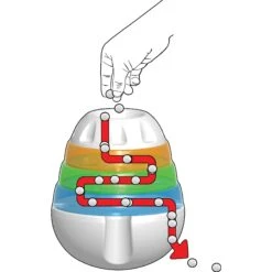 JW Pet Treat Tower Treat Dispensing Dog Toy -PetSafe Kong Shop 175113 PT1. AC SS1800 V1562177577