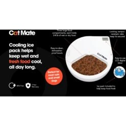 Cat Mate C300 Automatic Dog & Cat Feeder, 3-cup -PetSafe Kong Shop 175508 PT2. AC SS1800 V1701363614